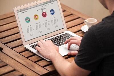 SAP Anywhere replacement - man with computer