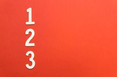 numbers 1 2 3